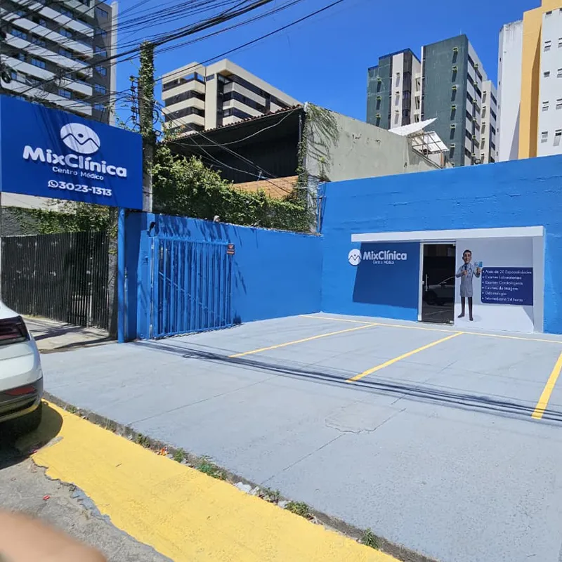 Fachada da Mixclínica