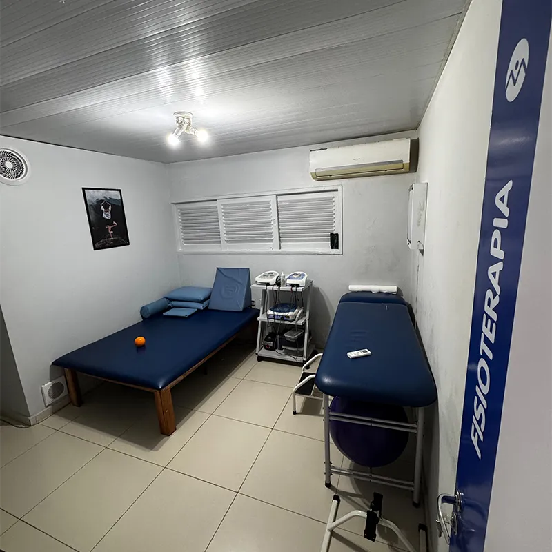 Sala de fisioterapia da Mixclínica