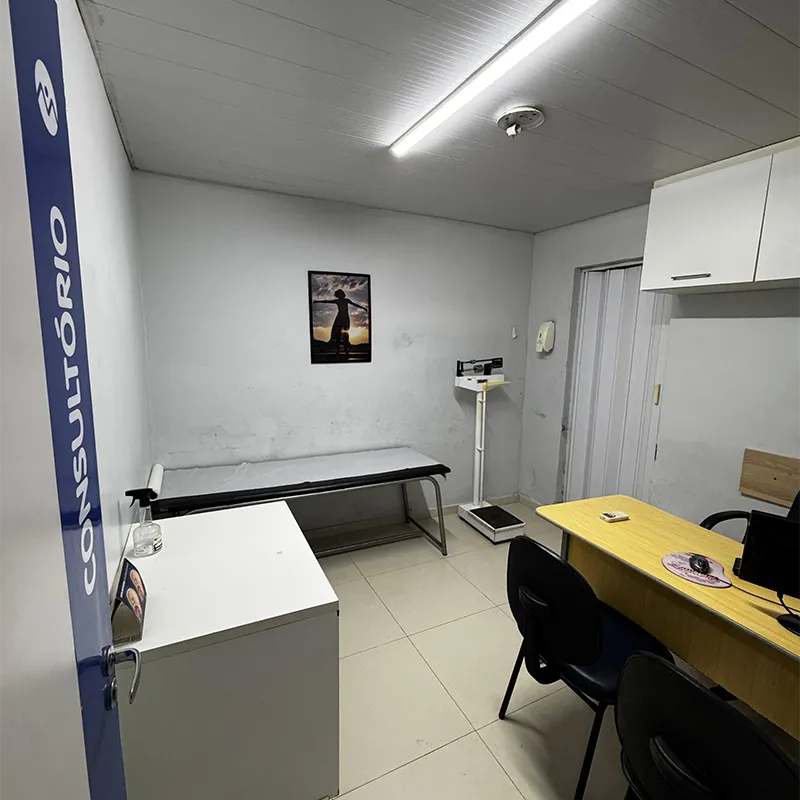 Sala de atendimento da Mixclínica
