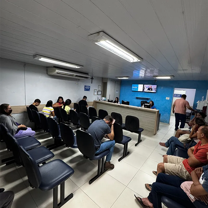 Recepção da Mixclínica